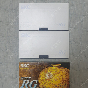 신품 SK RG VHS테이프 3개