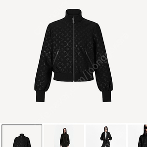 루이비통 모노그램 블루종 여성 자켓