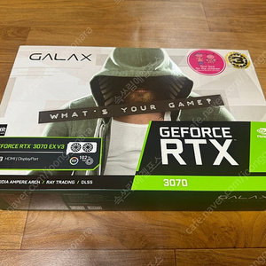 [부산]갤럭시 RTX 3070 EX V3 팝니다.