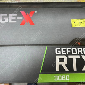RTX 3060 RAGE-X D6 12GB