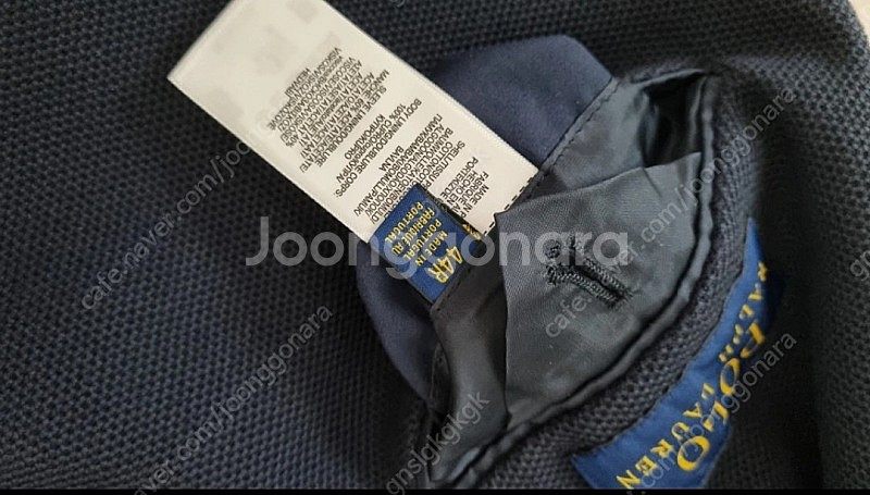 폴로 랄프로렌 금장 44r 급처합니다--3