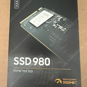 삼성 SSD 980 NVMe M.2 SSD 500G 미개봉