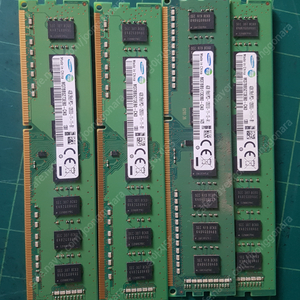 삼성전자 DDR3 4G 메모리 램 4개 GS반값택배 발송 1.2 벽시계 무브먼트