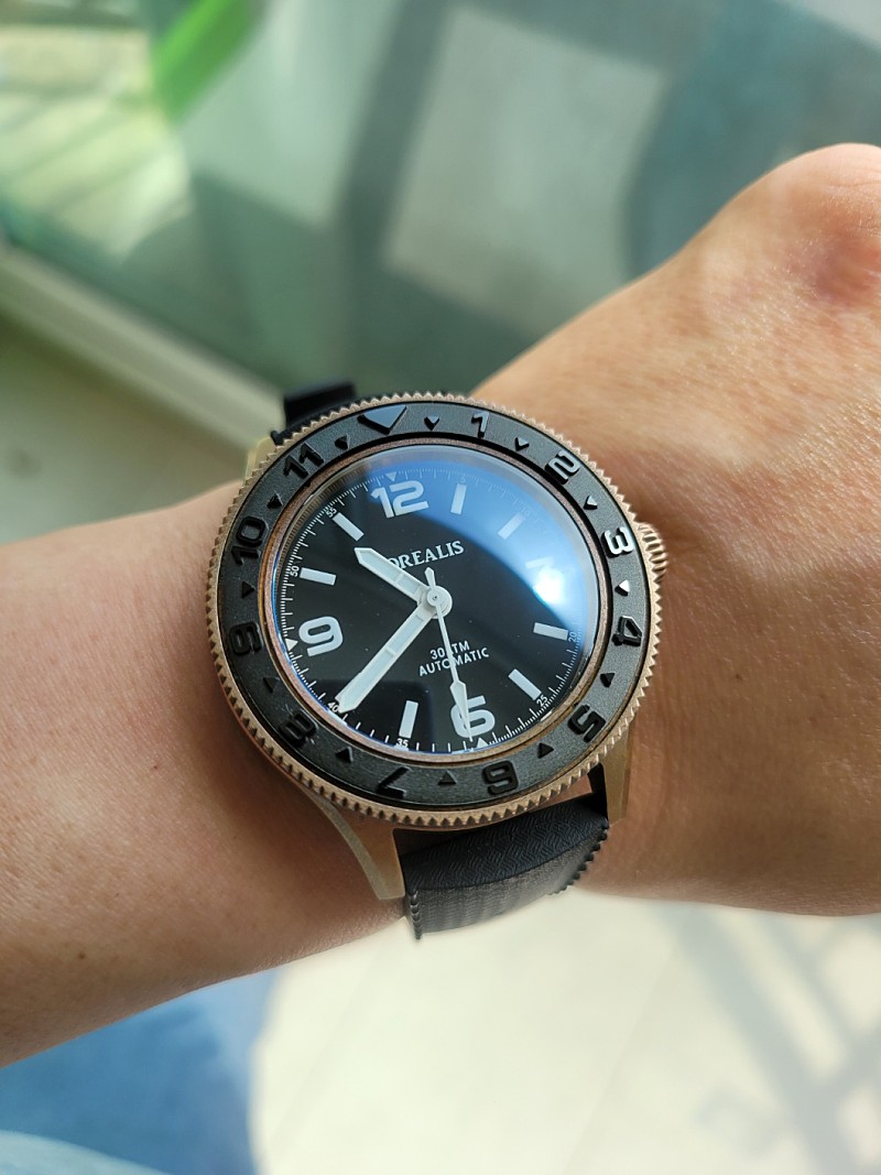 보레알리스 씨스톰 브론즈 논데이트 (다이버시계) | 중고나라 - 안심되는 중고거래