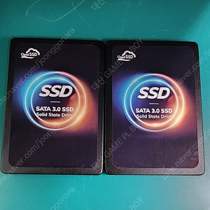 한창 코퍼레이션 2.5" SSD 128G 2개 판매 개당 9,000원