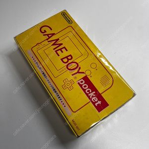 게임보이포켓 옐로우 박스셋(부품, 개조용)