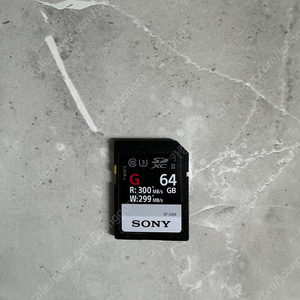 소니 초고속 SD카드 64G sf-g64