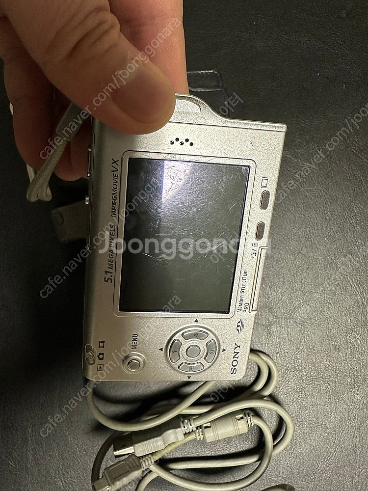 빈티지 디지털 카메라 소니 사이버샷 DSC-T7--2