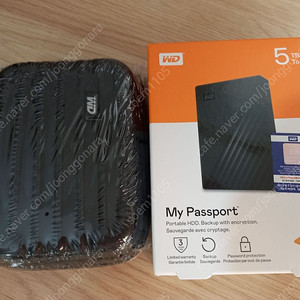 WD new My Passport 5TB 5테라 포터블 외장하드 국내정품