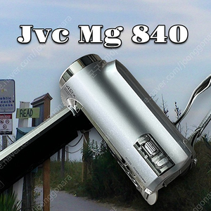 외관 양호/ Jvc gz mg 840 빈티지 캠코더 카메라 실버