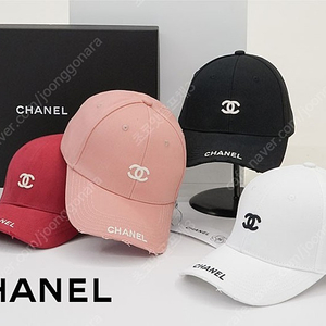 [CHANEL] 샤넬 빈티지 KNITTING 니팅 CC 로고 베이스볼 볼캡 색상 4가지