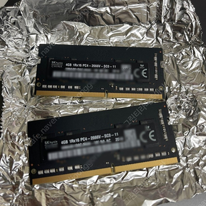 하이닉스 노트북 램 DDR4 2666 4GB 2개