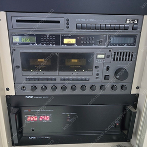 방송장비 앰프SYSTEM-2240M 전원공급기 PD-9359A