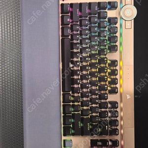 커세어 K100 RGB OPX 미드나잇 골드 (광적축) 팝니다