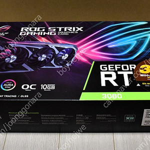 아수스 로그 스트릭스(asus rog strix gaming) rtx 3080 oc 10gb 판매합니다.