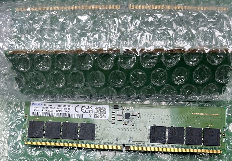 삼성 DDR5-5600 16G 새재품 급매 (가격수정)