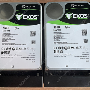 씨게이트 EXOS X18 16TB 하드디스크 판매합니다 (상태 좋아요)