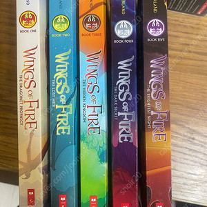 Wings of fire 1-5권