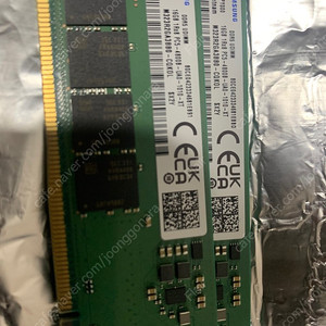 Samsung DDR5 16GB 4800 새제품 2개 판매합니다.