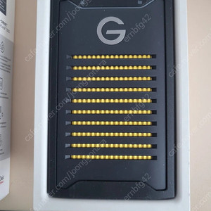 샌디스크 프로페셔널 지드라이브 G-drive Armorlock 외장 SSD 4TB
