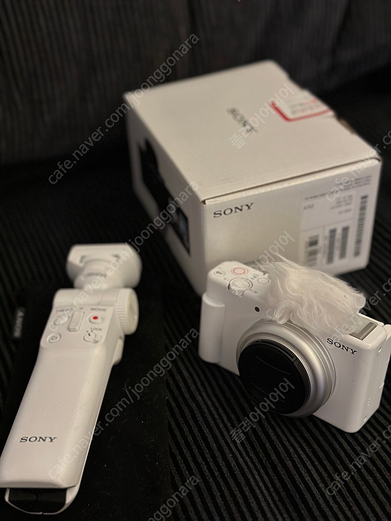 소니 zv-1f (슈팅그립/메모리512포함) 풀박스 브이로그 카메라