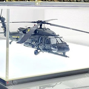 아카데미 AH-60L DAP 블랙호크 프라모델 풀도색작(1/35)+LED 고급 아크릴 케이스 포함