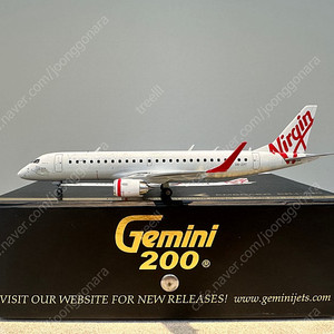 1:200 제미니젯 엠브라에르 ERJ-190 버진오스트레일리아항공 다이캐스트(GeminiJets Embraer ERJ-190 Virgin Austrailia Airlines)