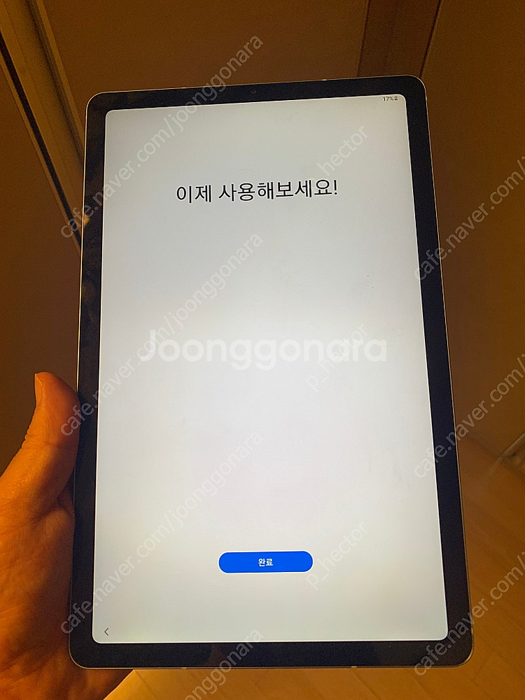 갤럭시탭 s6 lite 128기가--1