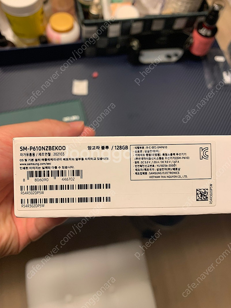 갤럭시탭 s6 lite 128기가--4