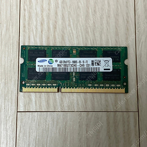 노트북 DDR3 램 4GB