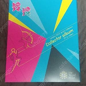 2012년 런던올림픽 종목별기념주화 50펜스 카드코인주화입니다