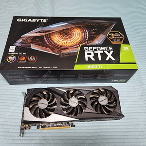 GIGABYTE 지포스 RTX 3060Ti GAMING OC V2 D6 8GB LHR 제이씨현. 판매 합니다.