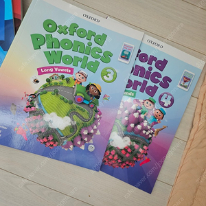 옥스퍼드 파닉스 3 4 새책 권당 oxford phonics