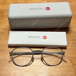 마이키타 라이카 콜라보 안경 ml09 실버 새상품 판매(mykita leica ml09)