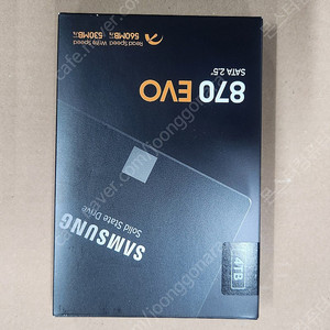 [판매]삼성 NVME SSD 870 에보 4테라 미개봉