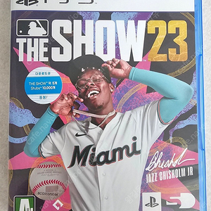 [PS5] 더쇼23(The show23) 판매합니다.