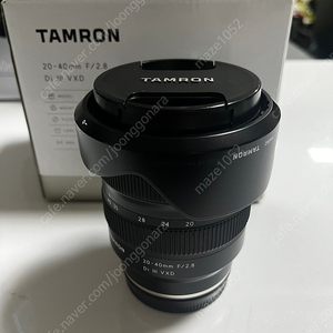 탐론 fe 20-40mm f2.8 렌즈 판매합니다.