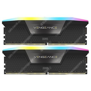 미개봉 커세어 벤젠스 corsair vengeance RGB DDR5 64GB (2x32GB) 6000 C40 새제품 팝니다.​
