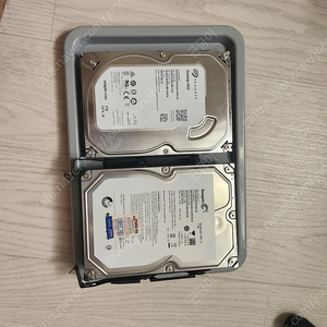 Seagate hdd 내장하드 1테라 2개