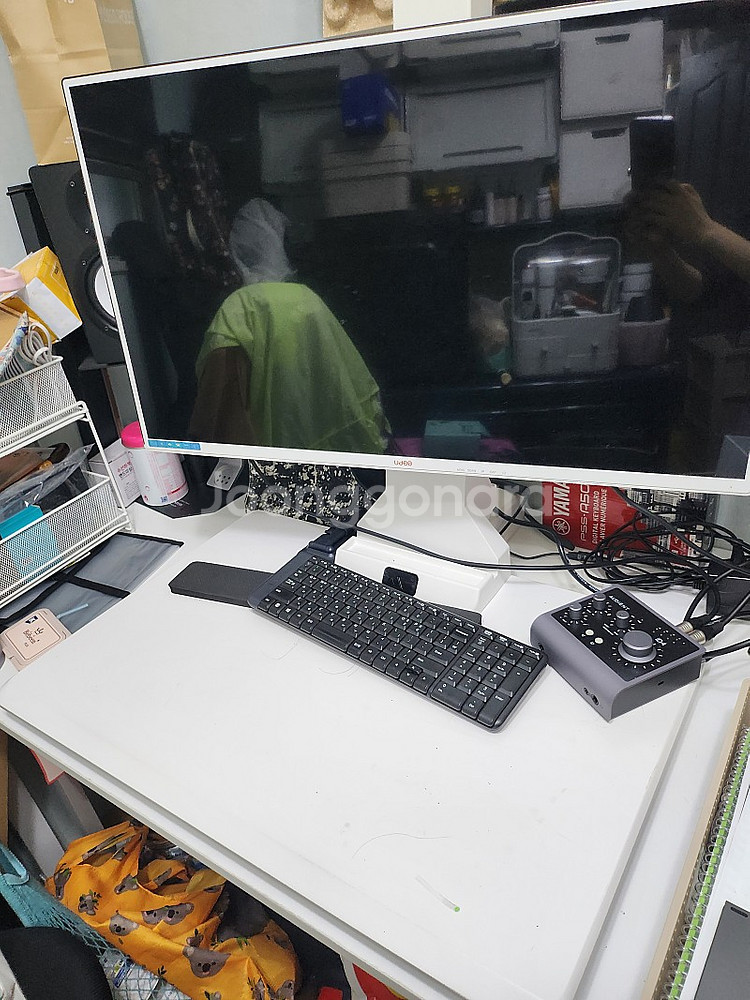 전자동모니터모션데스크 급처--0