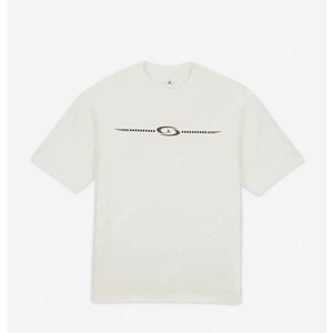 트래비스 스캇 X 조던 남성 로고 반팔 티셔츠 QS 세일 100