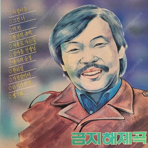 금지해제곡 LP NM/NM