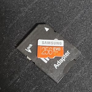 삼성 SD카드 256gb EVO plus