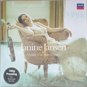 미개봉 클래식 LP Janine Jansen - Vivaldi The Four Seasons 비발디 사계 180g