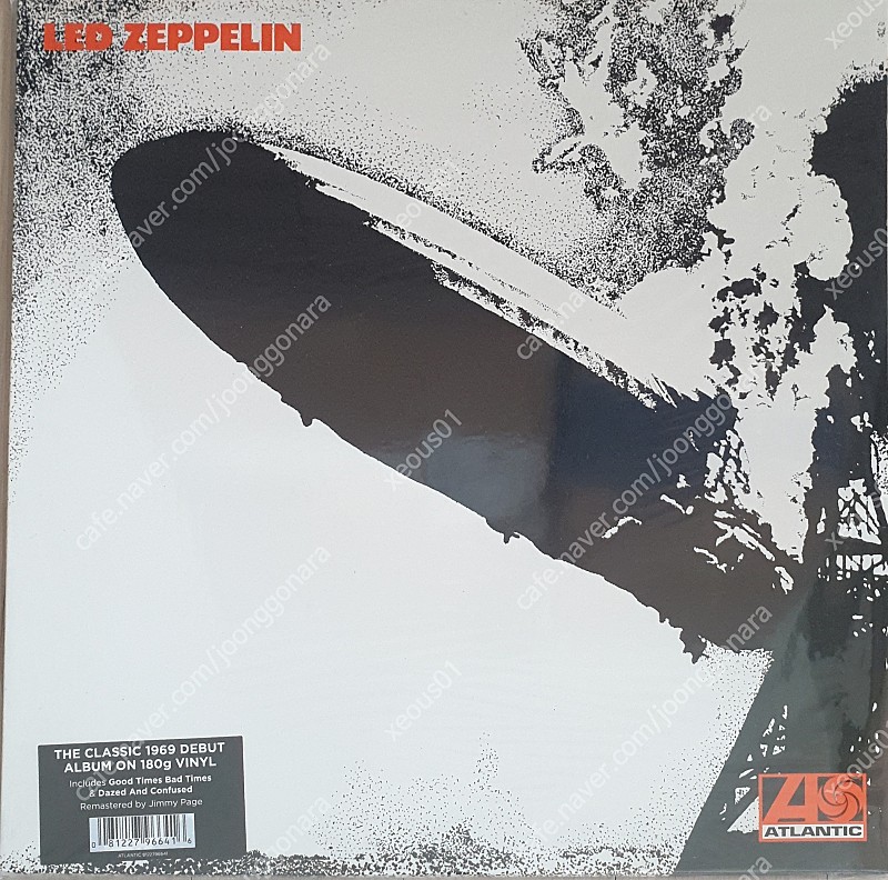 레드 제플린 (Led Zeppelin) 1집 미개봉 LP