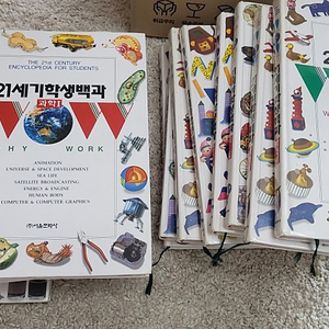 21세기 학생백과 전집 14권 커버씌워보관 택포4만5천