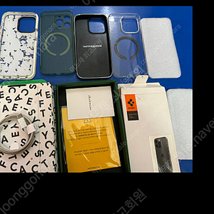 (판매중) 아이폰13프로 케이스 일괄 판매합니다. *택포5만: 티파이, 슈피겐, 레더스미스