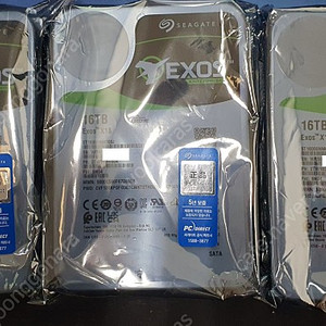 [미개봉] 시게이트 Exos X18 7200/256M 16TB HDD 팝니다.