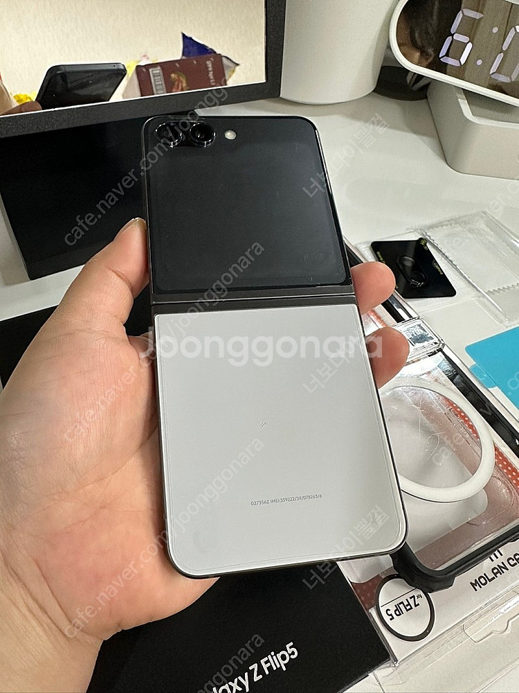 갤럭시 Z플립 5 512GB 🩶강남 그레이 단독컬러🩶 ...--8