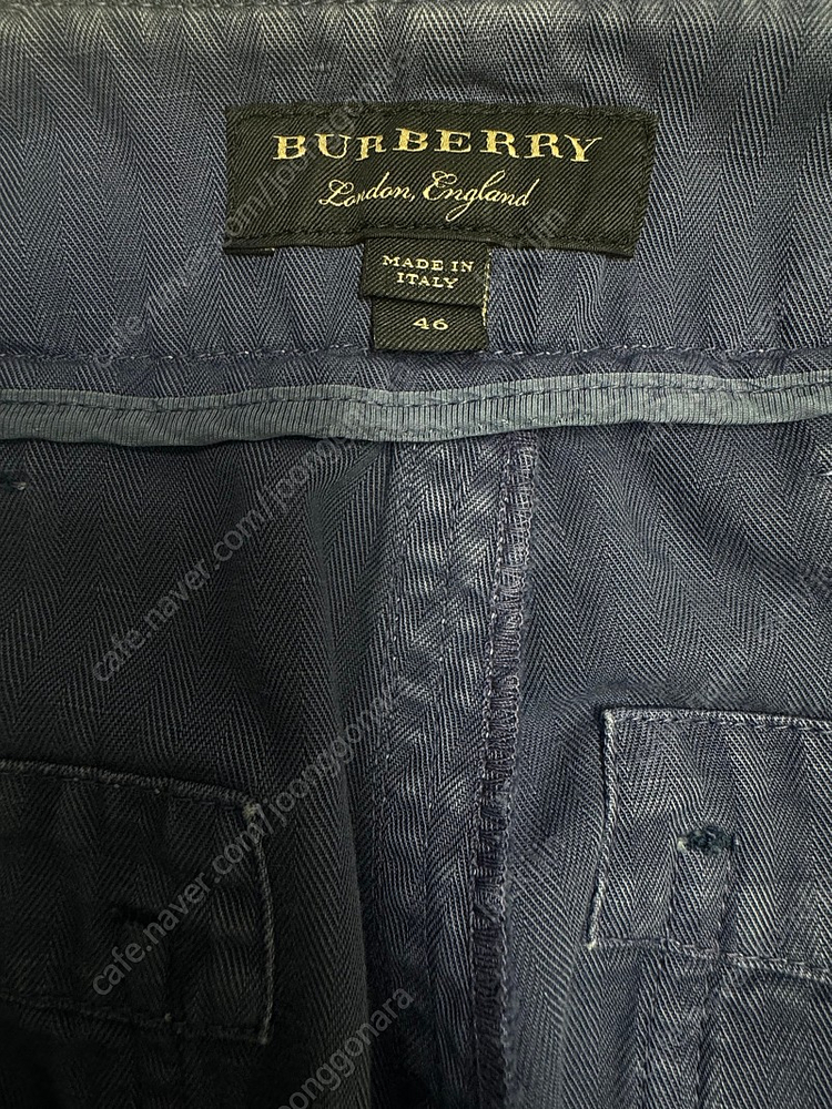 버버리 면팬츠--4